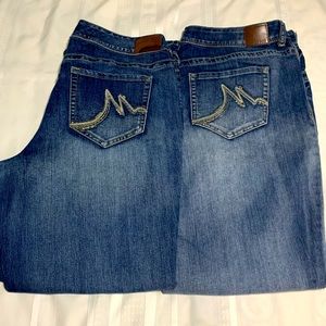 Maurices Straight Leg Jeans - Size 20.